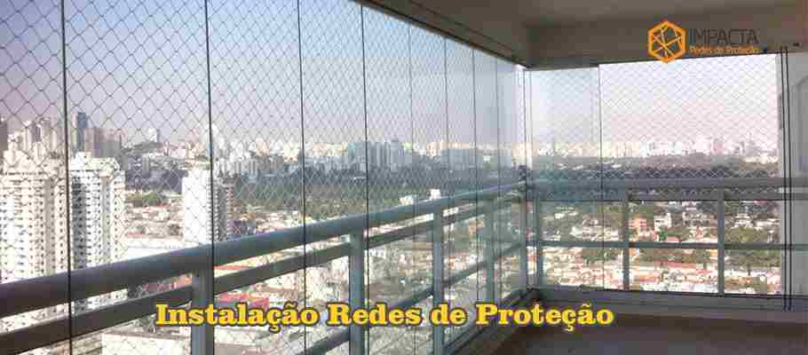 Redes de proteção instaladas